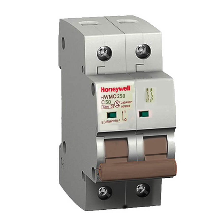 Cầu dao tự động MCB 2 cực 50A HONEYWELL HWMC250